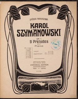 Préludes  K. Szymanowski. 1926
